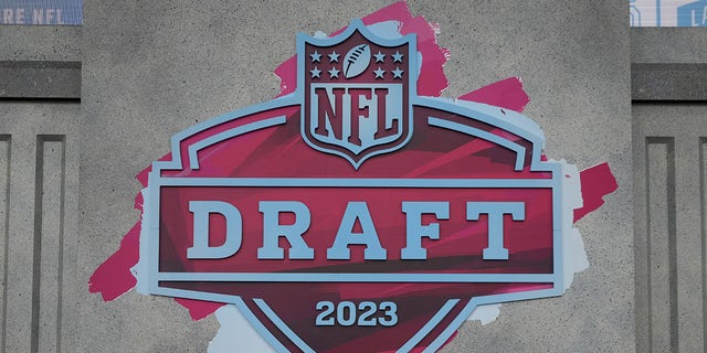 General shot of NFL Draft logo