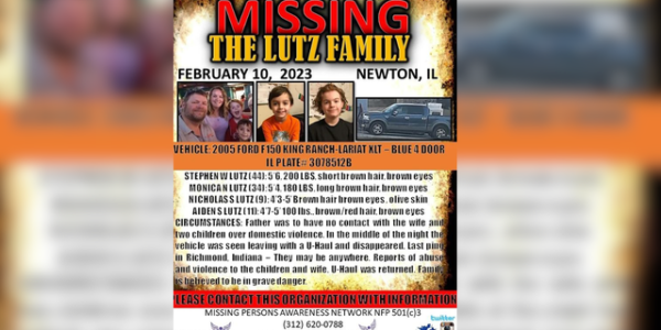 Illinois family missing since February, father was out on bond for domestic violence charge