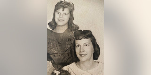 Sylvia Atherton (right) pictured with her daughter, Donna (left)