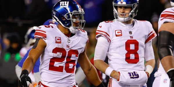 Daniel Jones on Giants’ contract talks with Saquon Barkley: ‘Hope they can get something done’