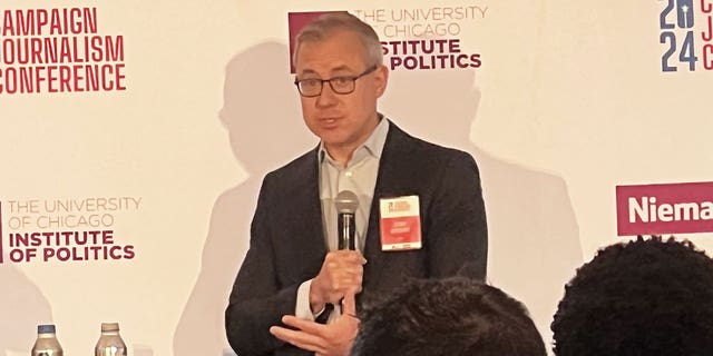 Jeff Zeleny at the 2024 Campaign Journalism Conference