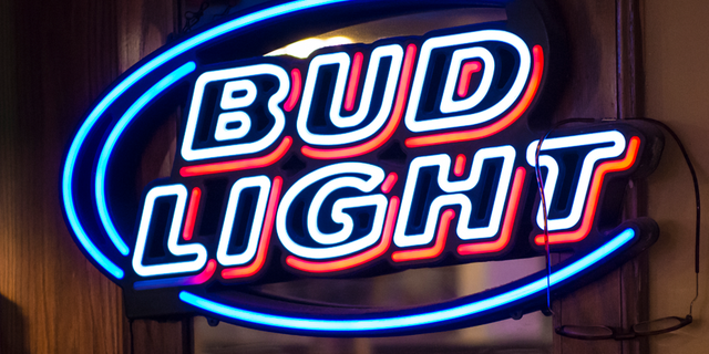 Bud light neon sign