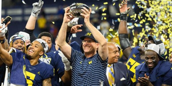 Jim Harbaugh laments kids not mowing the lawn anymore: ‘Now it’s a truck and a crew at every house’