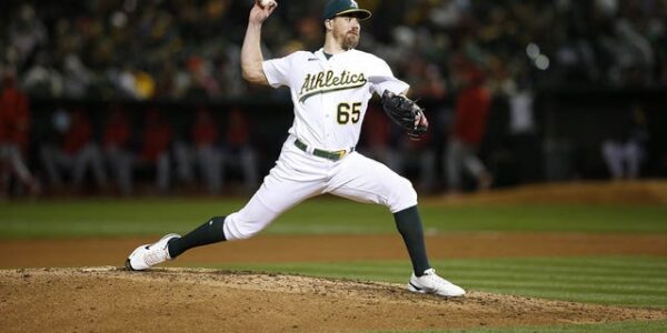 A’s pitcher Trevor May says anxiety worsened with MLB’s new pitch clock, forcing him on IL