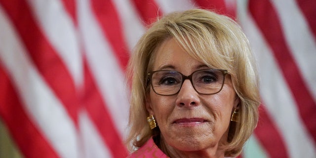 Betsy Devos former education secretary under donald trump white house department