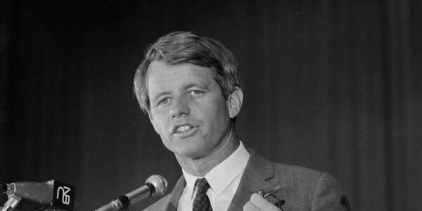 On this day in history, June 5, 1968, presidential hopeful Robert F. Kennedy is fatally shot in Los Angeles