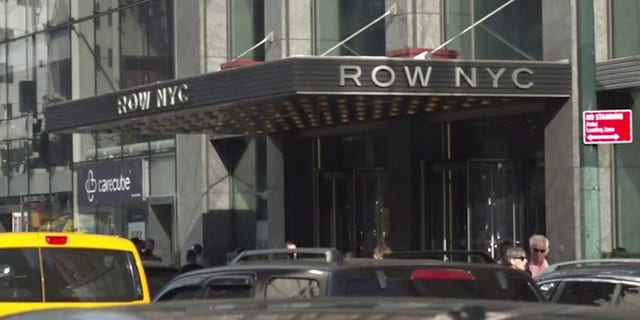 Row Hotel entrance New York City