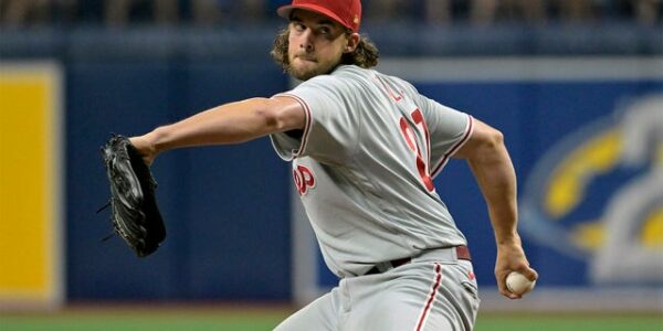 Phillies’ Aaron Nola outduels former teammate Zach Eflin in victory over Rays