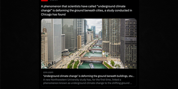 Twitter mocks CNN report that claims ‘underground climate change’ is sinking cities: ‘Look out kids’