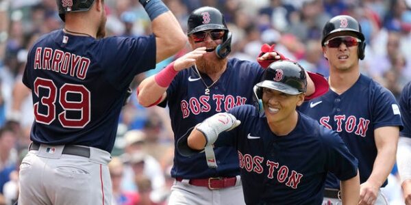 Red Sox blowout Cubs as Masataka Yoshida hits grand slam