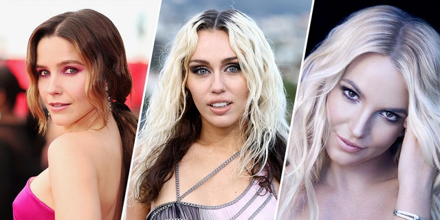 Sophia Bush, Miley Cyrus and Britney Spears