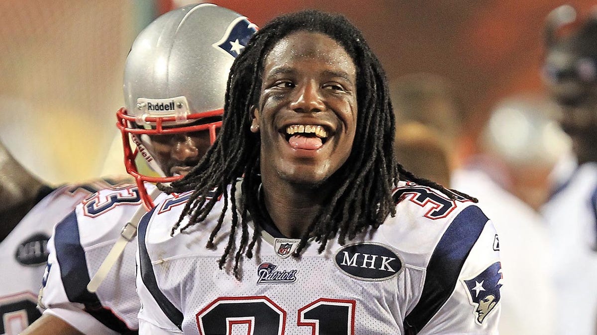 Sergio Brown with the Patriots.