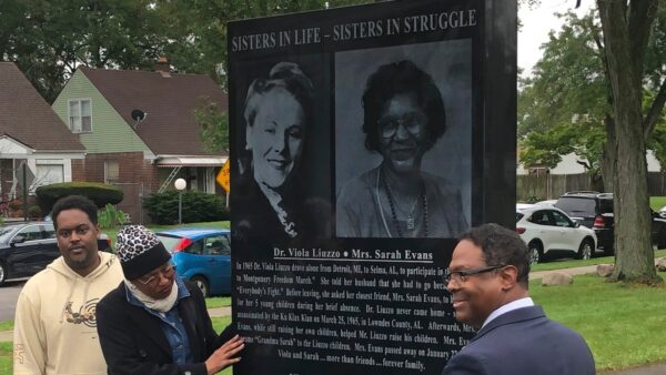 Monument to civil rights activist unveiled in Detroit nearly 70 years after murder by KKK