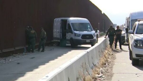 Woman dies after falling from US-Mexico border wall, officials say
