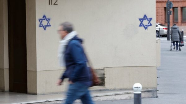 Duo painted Stars of David in alleged ‘intimidation’ as antisemitic acts have ‘exploded’: reports