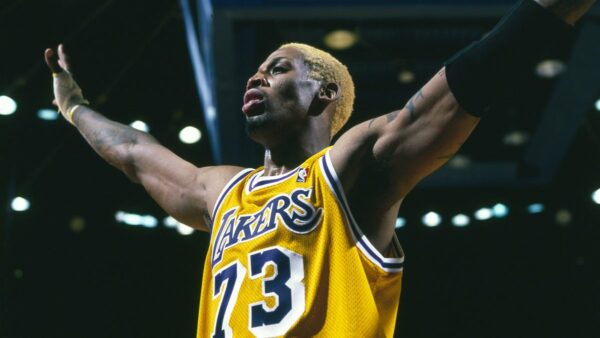 Lakers owner Jeanie Buss addresses Dennis Rodman’s claim that the two briefly dated