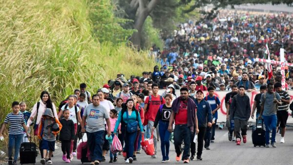 Migrant encounters at southern border hit record 302K in December, sources say
