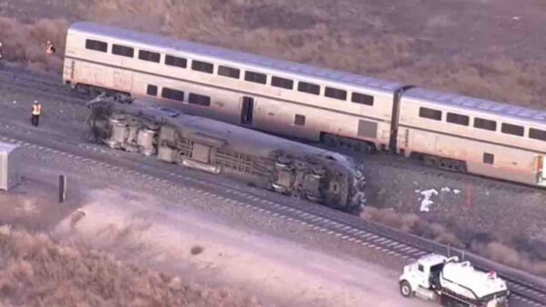 Amtrak train derails in Colorado after hitting milk truck