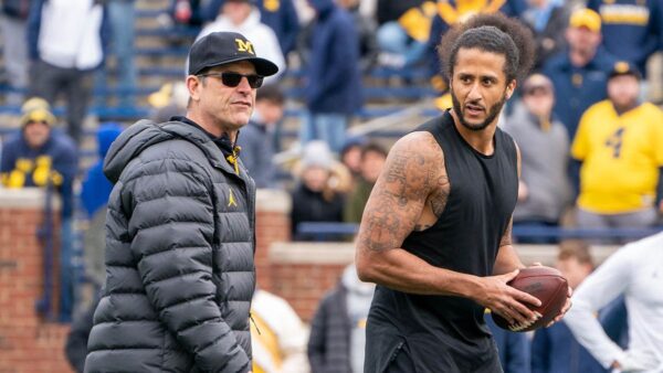 Colin Kaepernick gives ringing endorsement for former head coach Jim Harbaugh after national championship