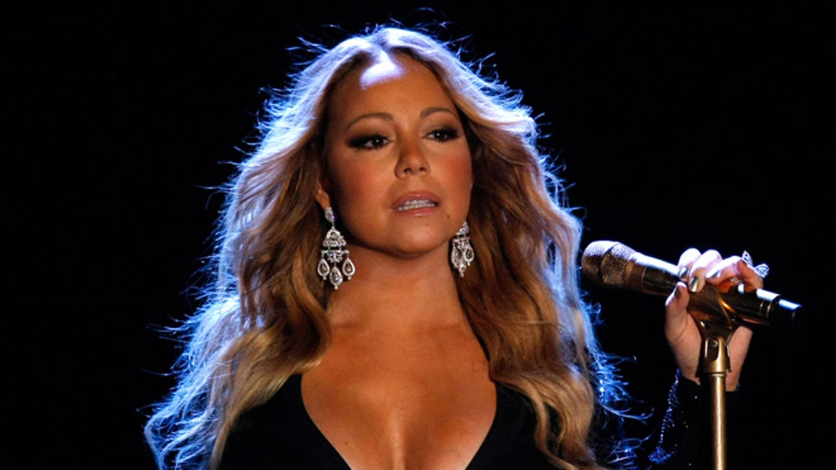 Mariah Carey onstage