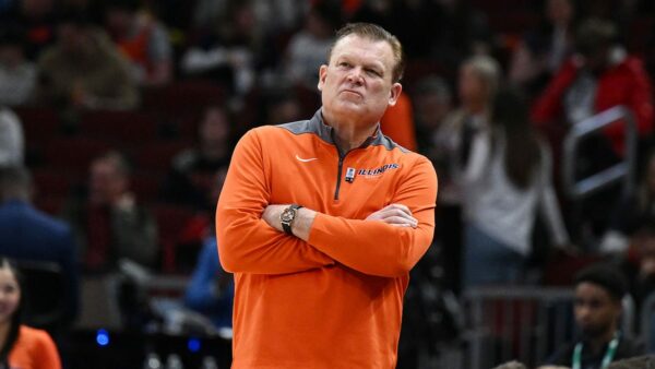 Illinois’ Brad Underwood says ‘there has to be a plan’ to get players to safety during court-storming