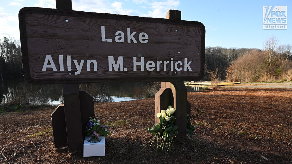Laken Riley memorial Lake Herrick
