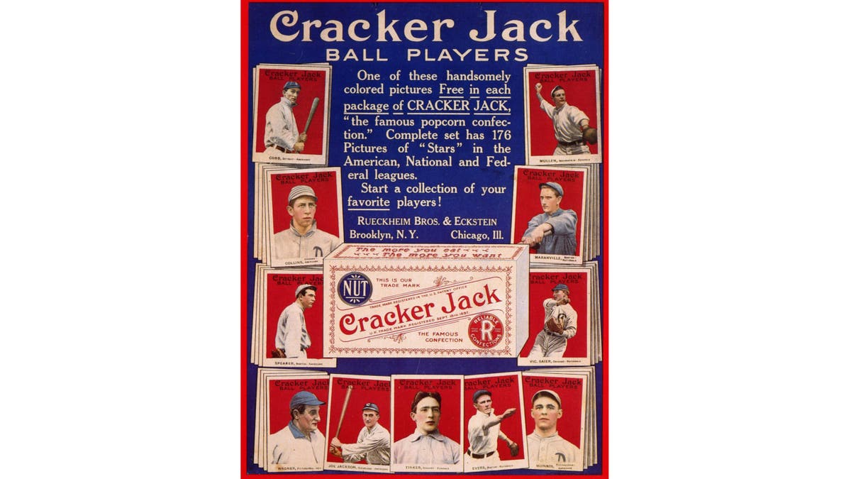 Cracker Jack baseball card