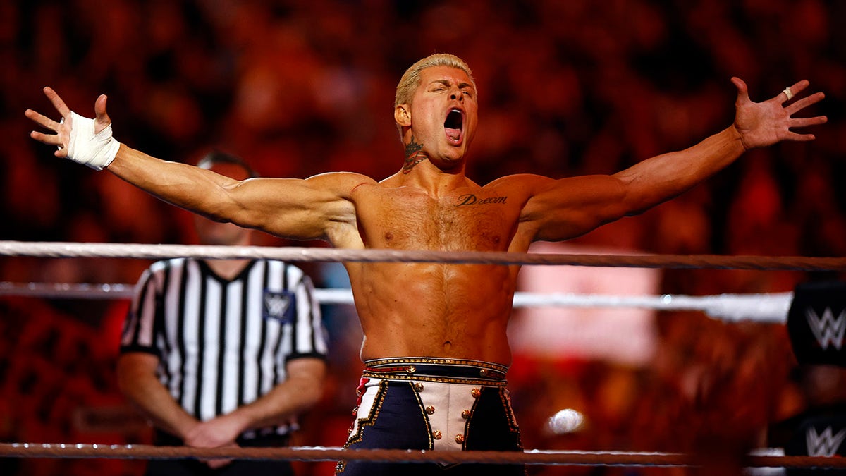 Cody Rhodes wrestles Roman Reigns