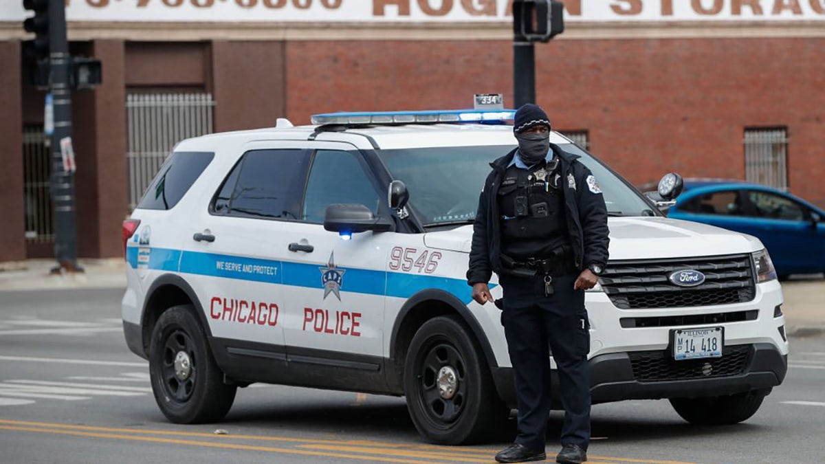 Chicago Police crime scene