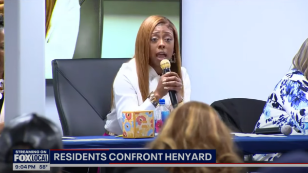 Scandal-ridden mayor jeered for telling ‘Black and Brown communities’ not to fight her at contentious meeting