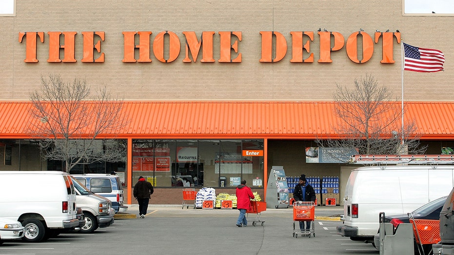 The facade of The Home Depot store Feb. 17, 2005, in Evanston, Illinois.