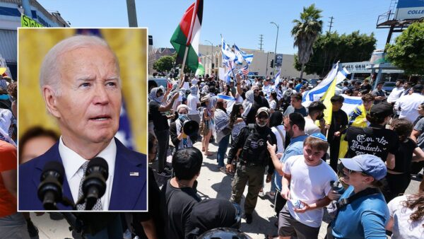 Biden ‘appalled’ by violence at LA synagogue, but DOJ won’t say if it’s seeking charges