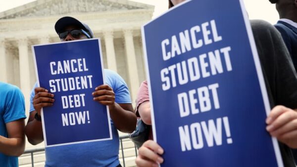 Student loan forgiveness programs may be at risk if Trump is elected